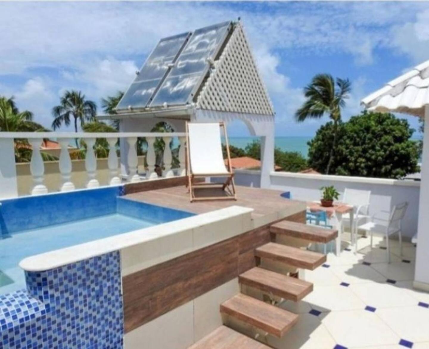 Castelo Do Ceu, Casa No Centro De Pipa Vista Mar Villa Praia de Pipa Exterior photo